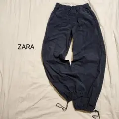 ZARA パラシュートパンツ ブラック 海外XS