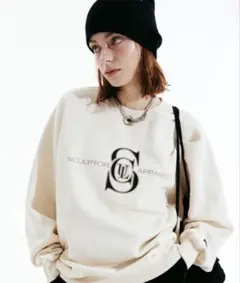 SCULPTOR APPAREL アイボリー　韓国ブランド　ユニセックスのサムネイル