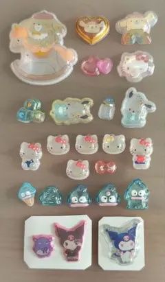 【正規品】うるちゅる　ボンボンドロップシール　mini　ポムポムプリン　キティ