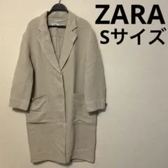 ZARA ロングコート アウター レディース チェスターコート S 長袖