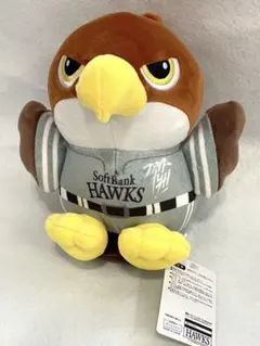 【タグ付き】ソフトバンクホークス 鷹 ぬいぐるみ ファイト！九州 鷹ぬいのサムネイル