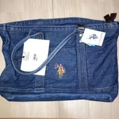 U.S. POLO ASSN トートバッグ　ポロアッスン　デニム
