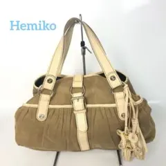 132 セリーヌ ハンドバッグ ストロー カゴ ブギーバッグ ブラウン 