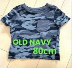OLD NAVY【80cm】カモフラTシャツ【オールドネイビー】ネイビー　迷彩のサムネイル
