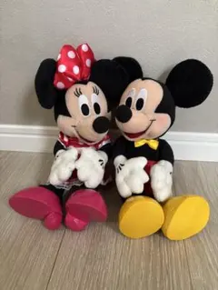 【新品未使用】電報 ミッキーマウス ミニーマウス ぬいぐるみ