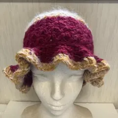 手編み帽子 ファッション小物
