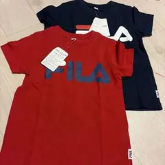 P75 新品綿100%FILA男の子Tシャツ110