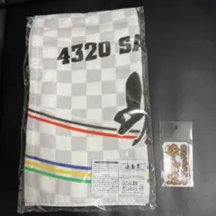 ✨峰竜太　ボートレース　　競艇　応援　フェイスタオル&ステッカー　2個セット✨
