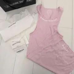 CHROMEHEARTS ピンク タンクトップ L 確実正規品 - メルカリ