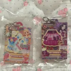 アイカツ×プリパラ だれでもアクリルチャーム 大空あかり 白樺リサ