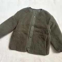 UNIQLO リバーシブルジャケット 120 ボア マーキーズ ブランシェス