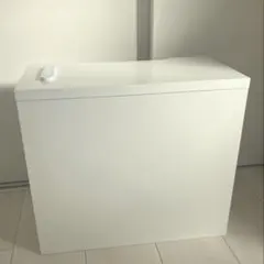 RASIK ルーター 収納 ケーブルボックス 角置きタイプ 幅40cm ホワイト