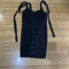 h＆ｍ 黒 ブラック キャミワンピース ワンピース