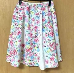チェスティ スカート ひざ丈スカート フレアスカート 花柄 花柄スカート 春のサムネイル