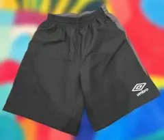 umbro★黒★ハーフパンツ★150cm★サッカー★フットサル