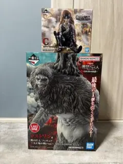 一番くじ 進撃の巨人 C賞リヴァイD賞巨人ヘッドマグネットラストワン賞