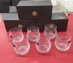 BOHEMIA グラス 6個セット 専用箱入り