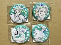 HUNTER×HUNTER オールスター缶バッジ　ヒソカ　4点セット