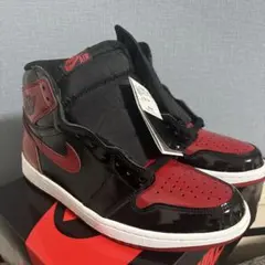 Air Jordan 1 HIGH PATENT BRED パテントブレッド