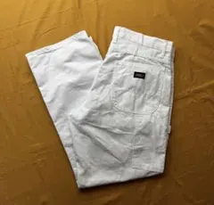 B*b様 ディッキーズ ペインターパンツ 白 生成り W32 L30 コットンワ B*b様 ディッキーズ ペインターパンツ 白 生成り W32 L30 コットンワ