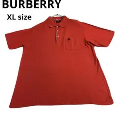 美品　BURBERRY GOLF ポロシャツ レッド　春夏コーデのサムネイル