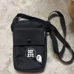 A BATHING APE ショルダーバッグ ブラック