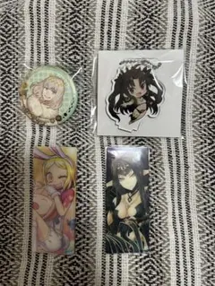 FGO 京まふ 渋谷 ポートレイト 和紙風缶バッジ オベロン - メルカリ