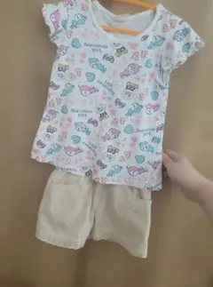 Anpanman Girl 半袖Tシャツ 100cm