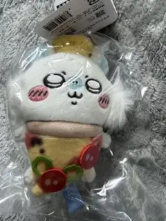ちいかわ　新品未開封　おそろいピザなマスコット　モモンガ