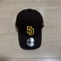 New Era 9FORTY ブラウン キャップ SDロゴ
