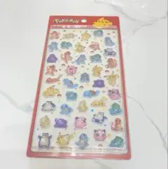 【在庫ラスト】ポケモン 3D韓国限定　シール　ピカチュウ