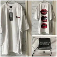 SIDEWAY STANCE　唇　くちびる　Tシャツ　タグ付き　古着屋購入