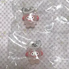 プ*ー様 サンリオ　ラテクマデザイン　めじるしアクセサリー　マイメロディー　2個