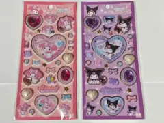 キラキラジュエルシール2枚セット⭐︎クロミ&マイメロ