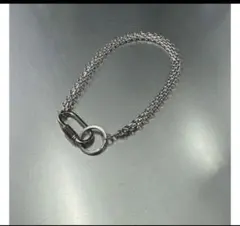 jentlouis シルバー　チェーンネックレス
