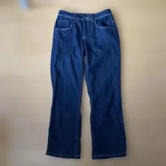 ミスEDWIN デニムパンツ 濃紺 Made in Japan