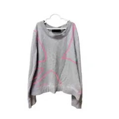 【UNDER ARMOUR】スウェット トレーナー LG グレー ピンク ロゴ