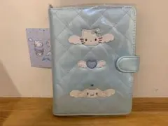 N0923-09★未使用 キティ・マイメロ・クロミ・シナモロール バインダー
