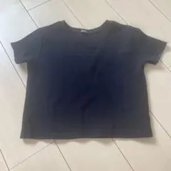 ミニ丈Tシャツ ブラックのサムネイル