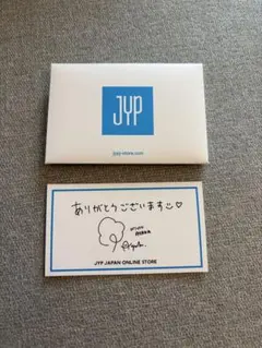 NiziU アヤカ メッセージカード JYP JAPAN