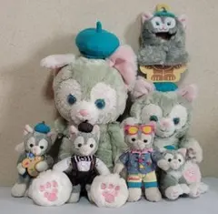 ディズニーシー ジェラトーニ ぬいぐるみ バッジ セット7点セット +おまけ