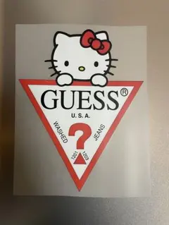 GUESS ハローキティ アイロンプリントシート