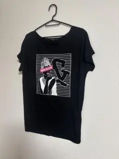 & by P&D ブラック Tシャツ 38