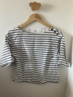 a.v.v standard ストライプ 五分袖 トップス