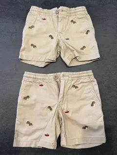Polo Ralph Lauren ベージュパンツ 4/4T 2/2T おそろい