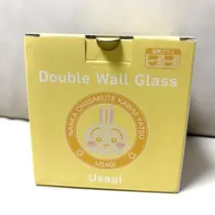 【新品未開封】ちいかわ うさぎ ダブルウォールグラス