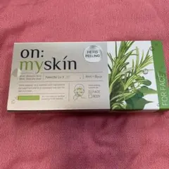 on: myskin ハーブピーリング 4ml x 8pcs フェイス用