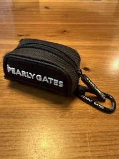 PEARLY GATES ボールポーチ　ブラック