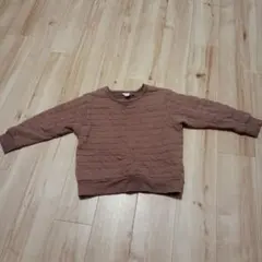 110サイズ ブラウン トレーナー