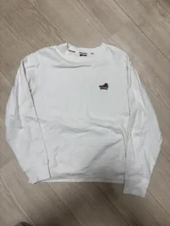 CONVERSE ホワイト スウェット Lサイズ